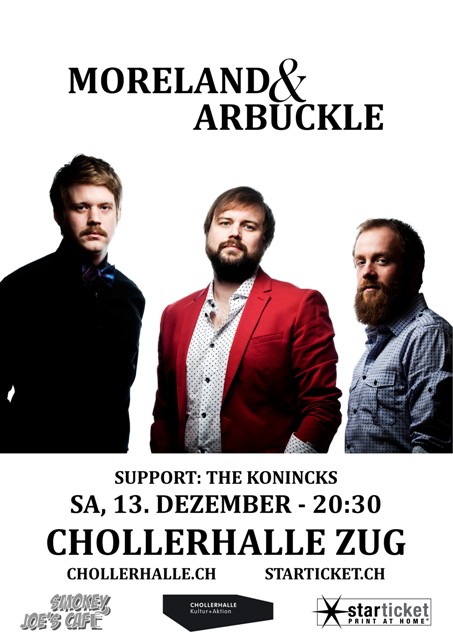 The Konincks Moreland & Arbuckle Flyer Live Concert Switzerland Zug Chollerhalle Blues Rock